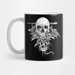 Skull Inktober Mug